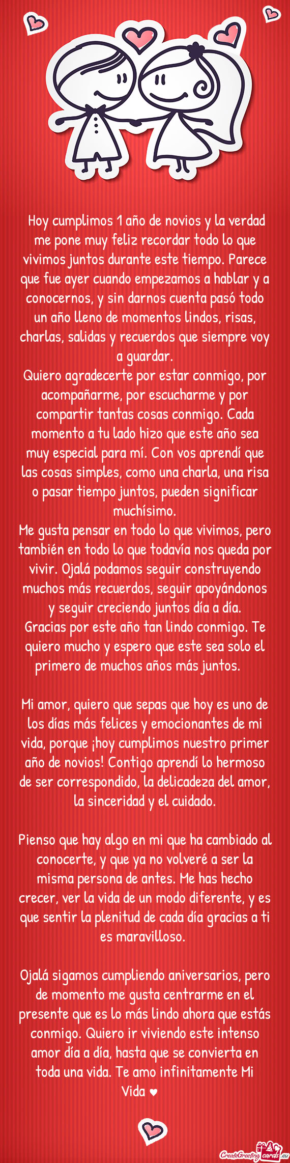 💞Hoy cumplimos 1 año de novios y la verdad me pone muy feliz recordar todo lo que vivimos juntos