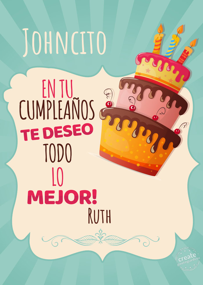 Johncito Ruth