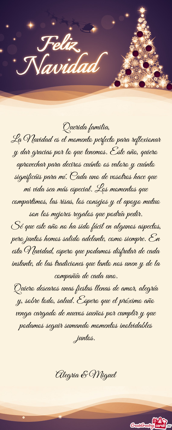 La Navidad es el momento perfecto para reflexionar y dar gracias por lo que tenemos. Este año, quie