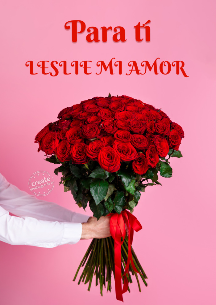 LESLIE MI AMOR