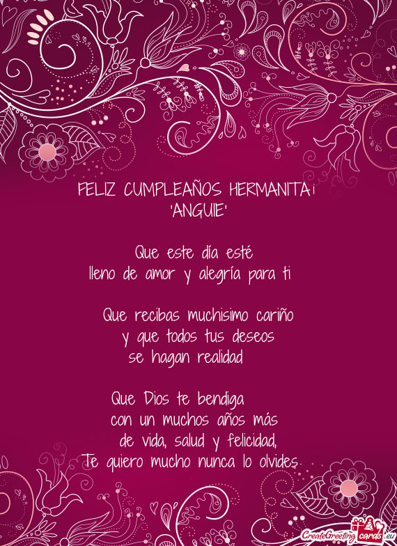 Lleno de amor y alegría para ti 😁