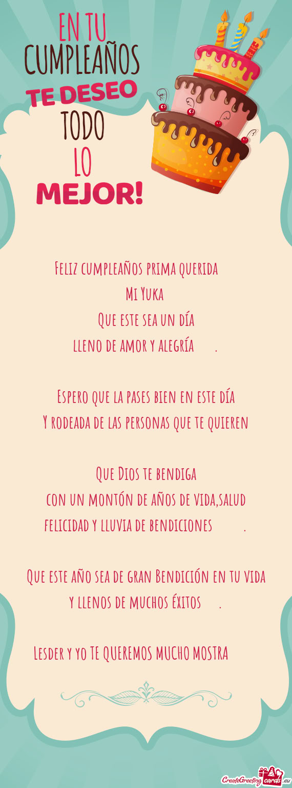 Lleno de amor y alegría🪅🎉🎈