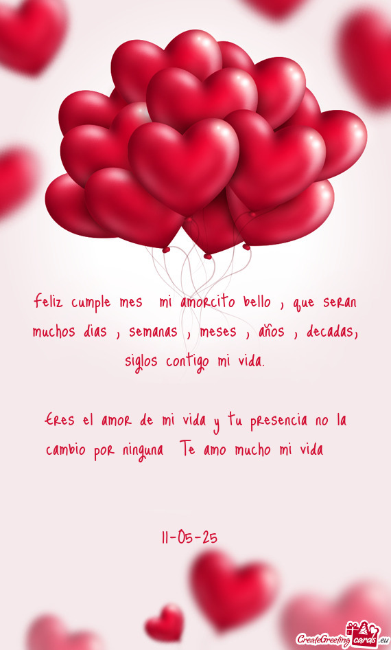 Los contigo mi vida