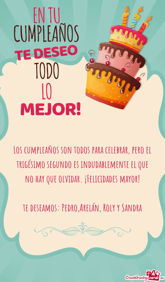 Los cumpleaños son todos para celebrar, pero el trigésimo segundo es indudablemente el que no hay