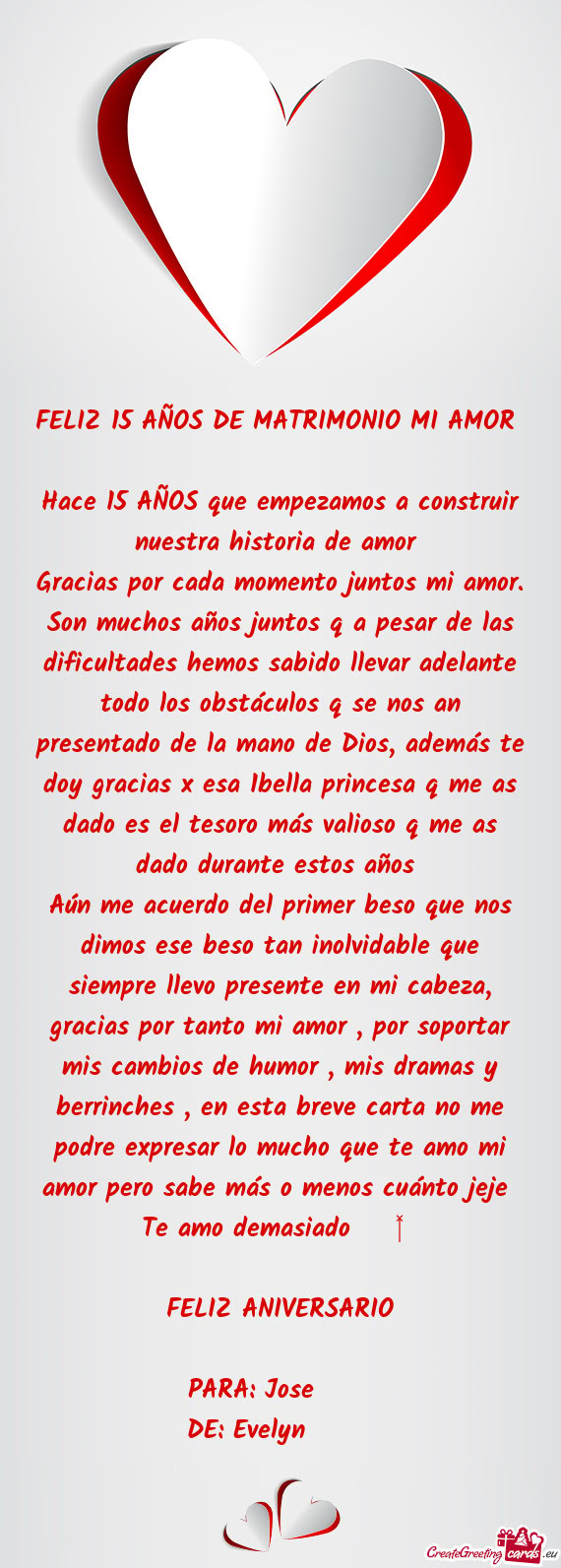 Los q se nos an presentado de la mano de Dios, además te doy gracias x esa 1bella princesa q me as