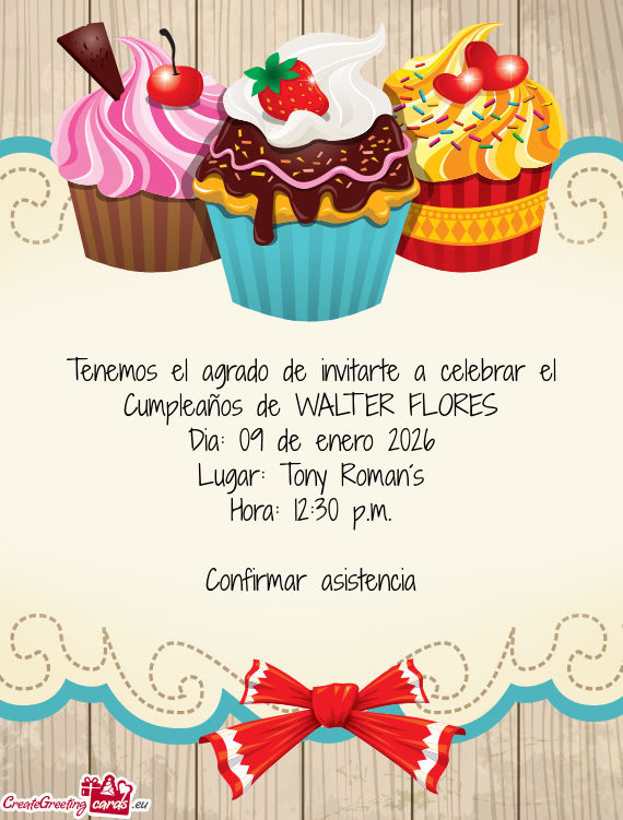 Lugar: Tony Roman´s