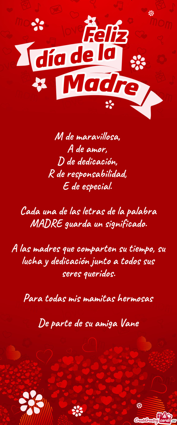 M de maravillosa