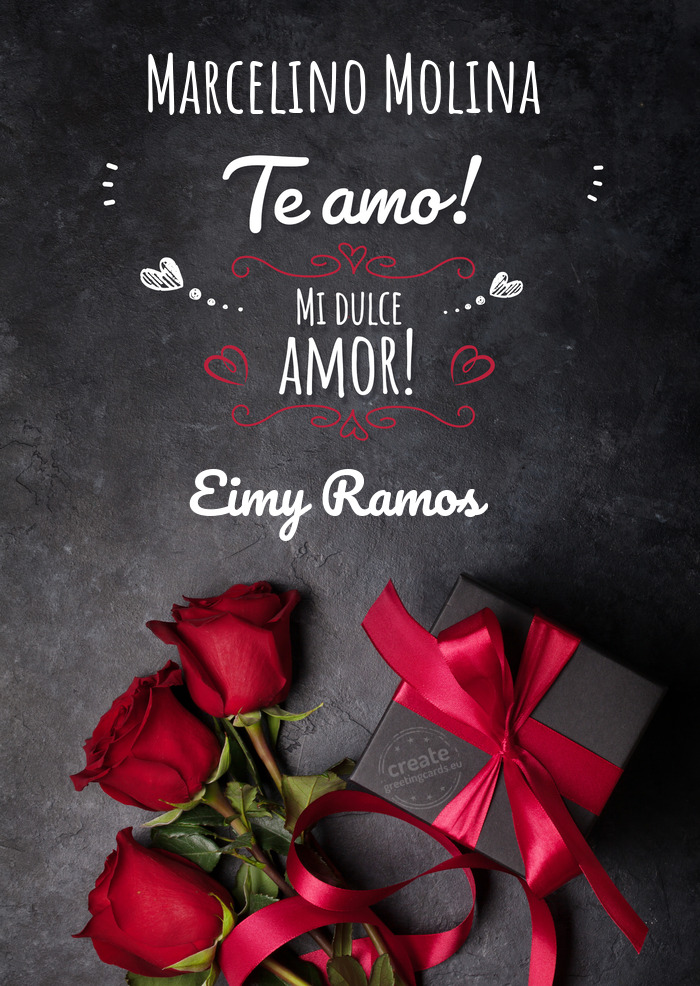Marcelino Molina Eimy Ramos