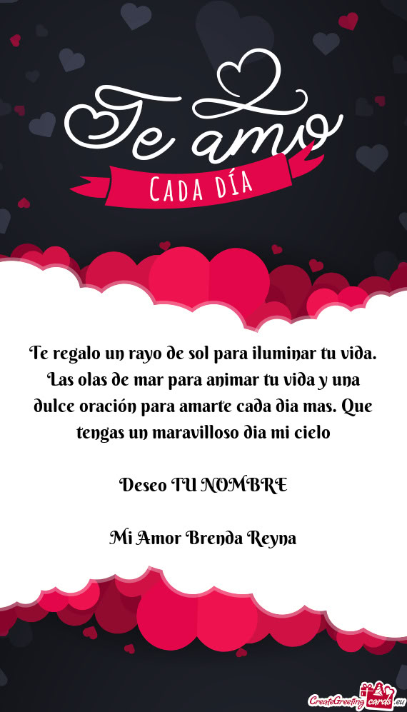Mi Amor Brenda Reyna
