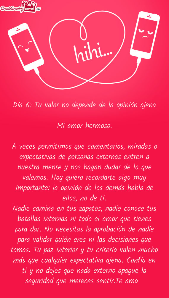 Mi amor hermoso