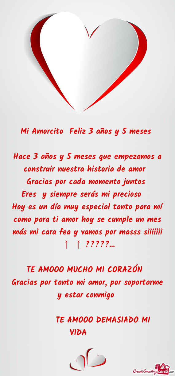 Mi Amorcito😍Feliz 3 años y 5 meses
