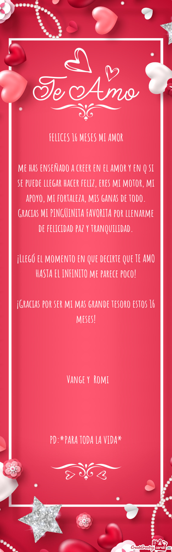 Mi fortaleza, mis ganas de todo. Gracias MI PINGÜINITA FAVORITA por llenarme de felicidad paz y tra