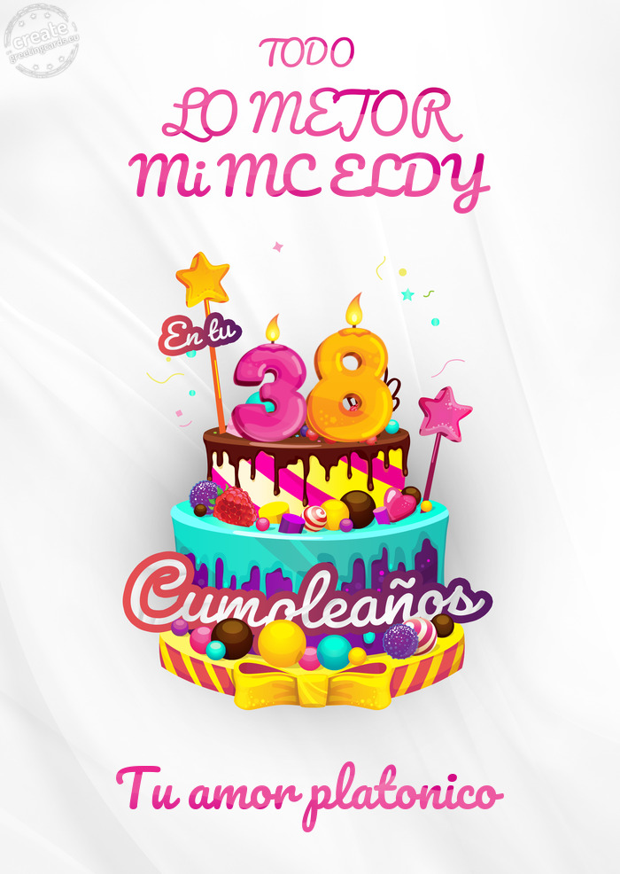 Mi MC ELDY Tu amor platonico 38