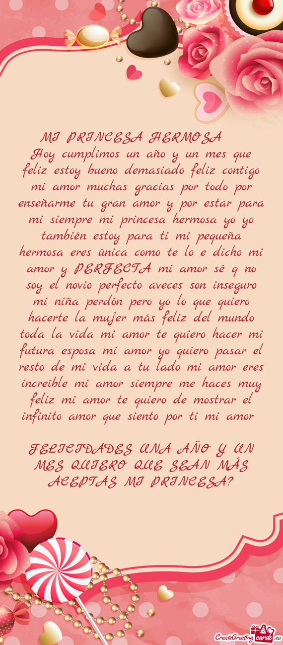 MI PRINCESA HERMOSA ❤️