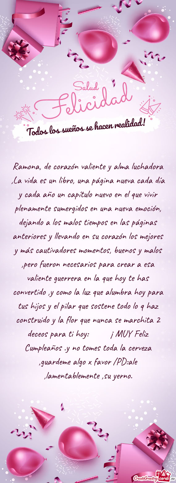 Momentos, buenos y malos ,pero fueron necesarios para crear a esa valiente guerrera en la que hoy t