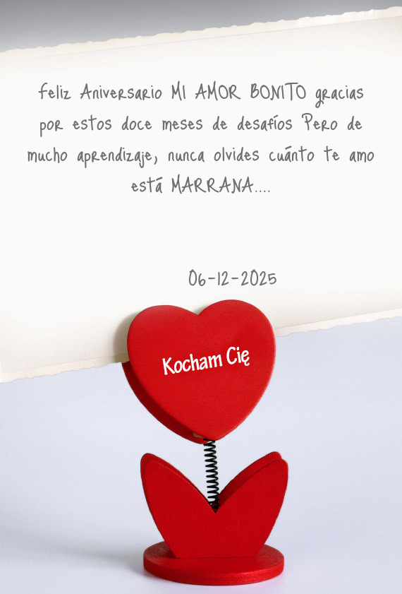 Nunca olvides cuánto te amo está MARRANA