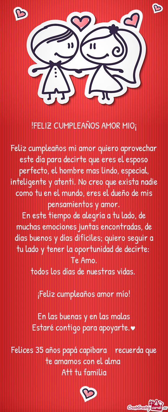 Ombre mas lindo, especial, inteligente y atenti. No creo que exista nadie como tu en el mundo, eres