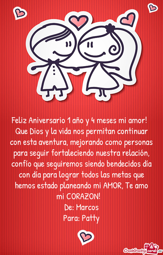 Os las metas que hemos estado planeando mi AMOR, Te amo mi CORAZON!💟😘😘