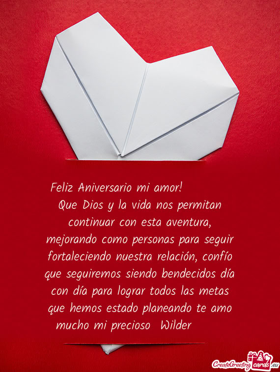 Os las metas que hemos estado planeando te amo mucho mi precioso Wilder 🥰😍💟