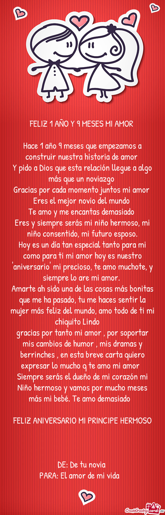 Oso, te amo muchote, y siempre lo are mi amor