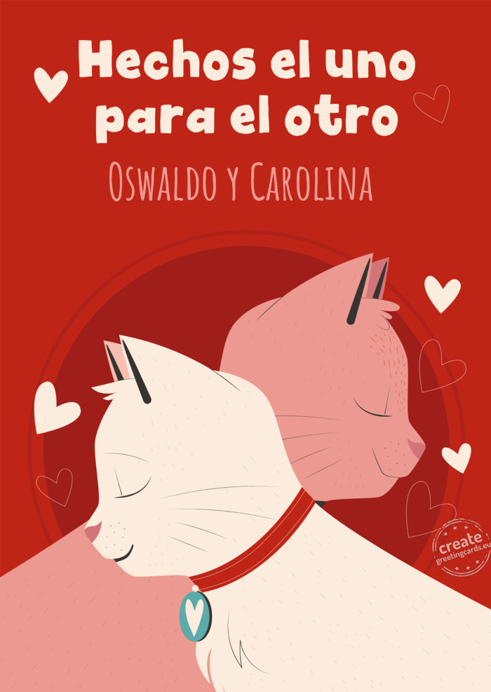Oswaldo y Carolina