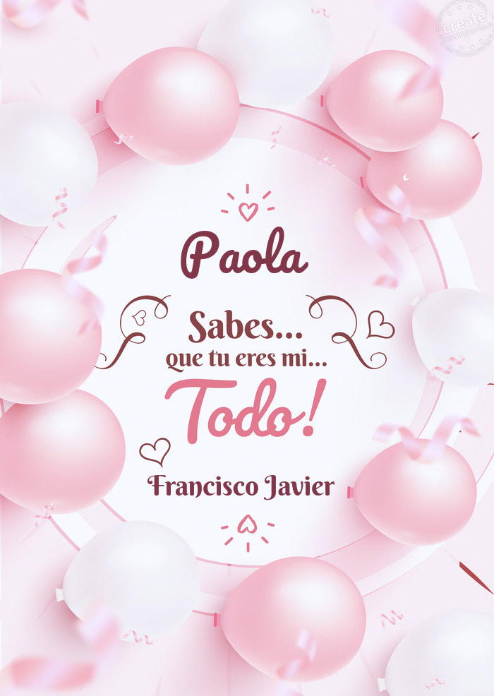 Paola Francisco Javier