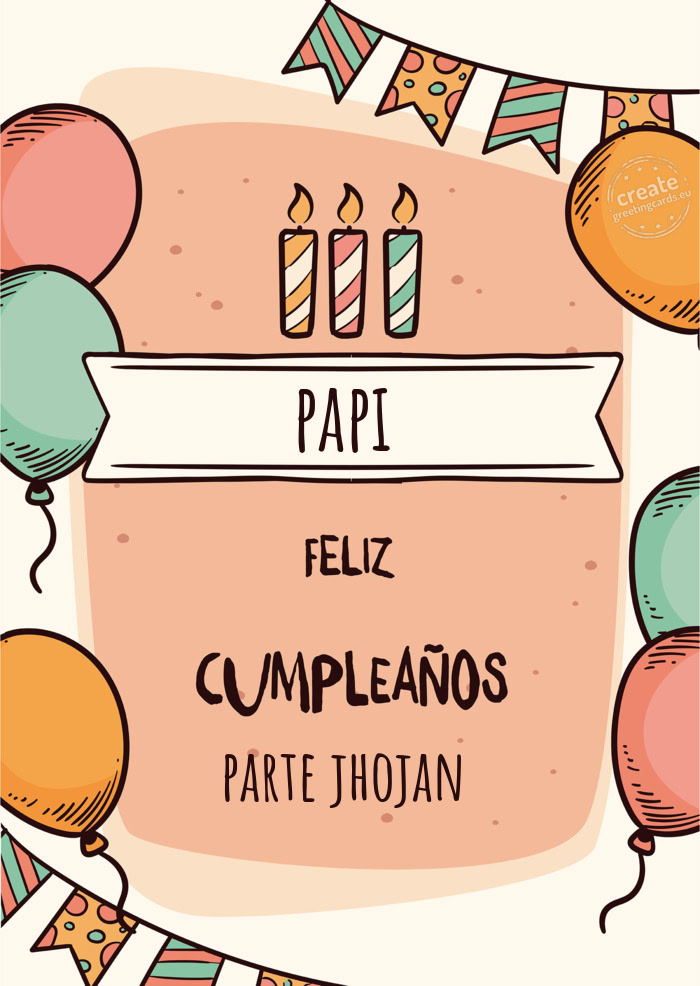 Papi parte jhojan