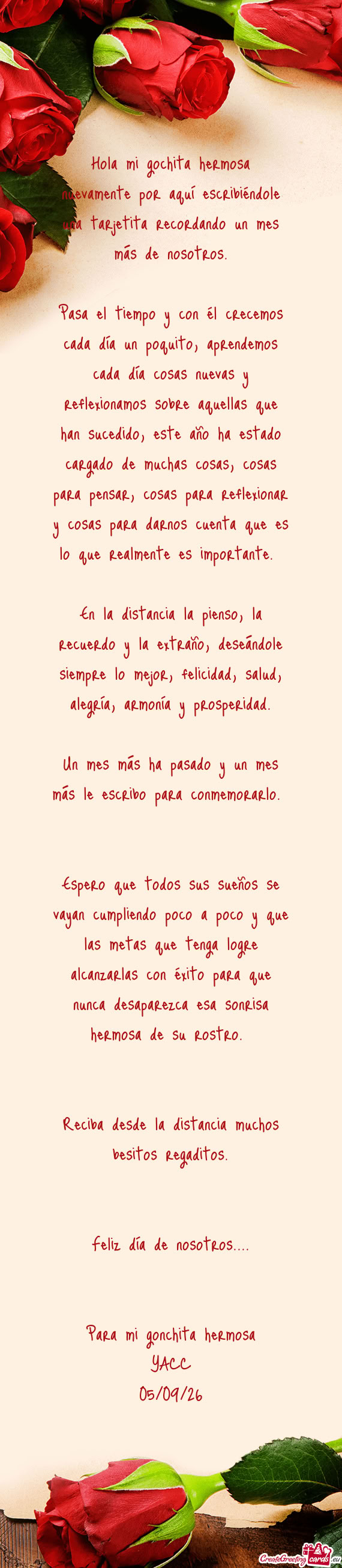 Pasa el tiempo y con él crecemos cada día un poquito, aprendemos cada día cosas nuevas y reflexio