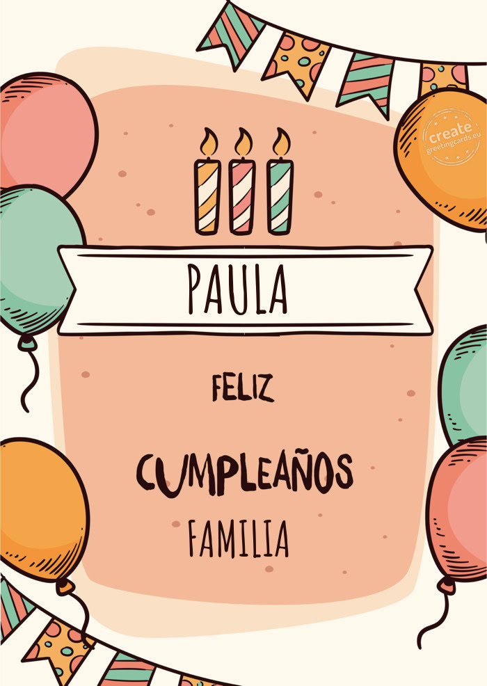 PAULA FAMILIA
