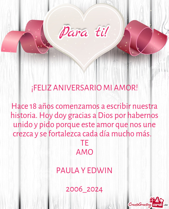 💞 PAULA Y EDWIN 💞