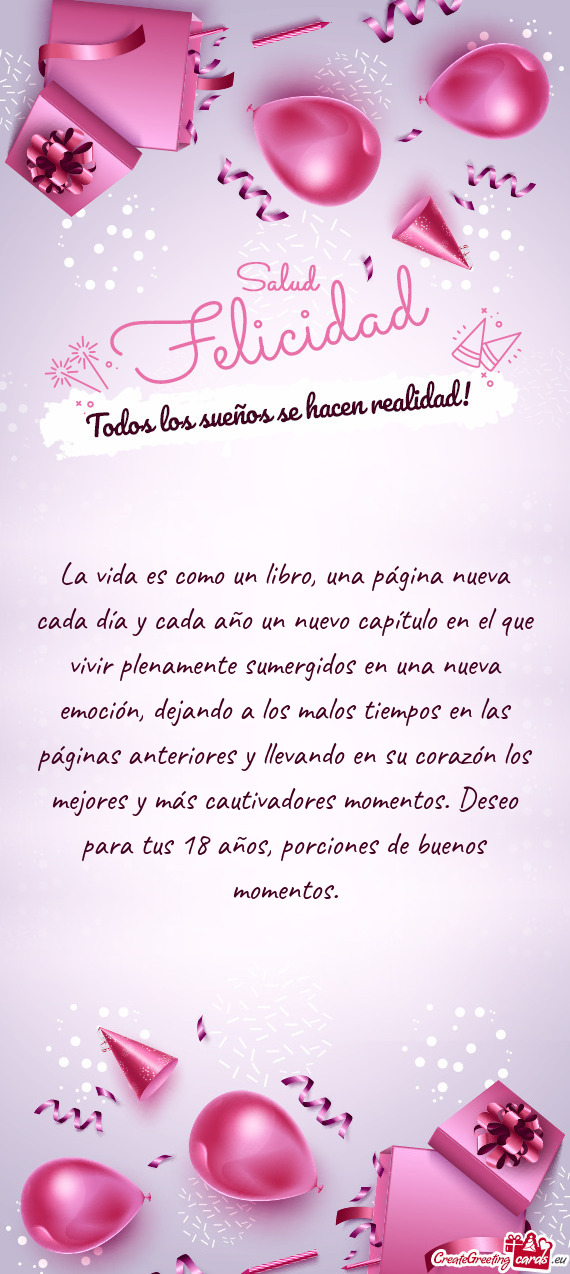 Plenamente sumergidos en una nueva emoción, dejando a los malos tiempos en las páginas anteriores