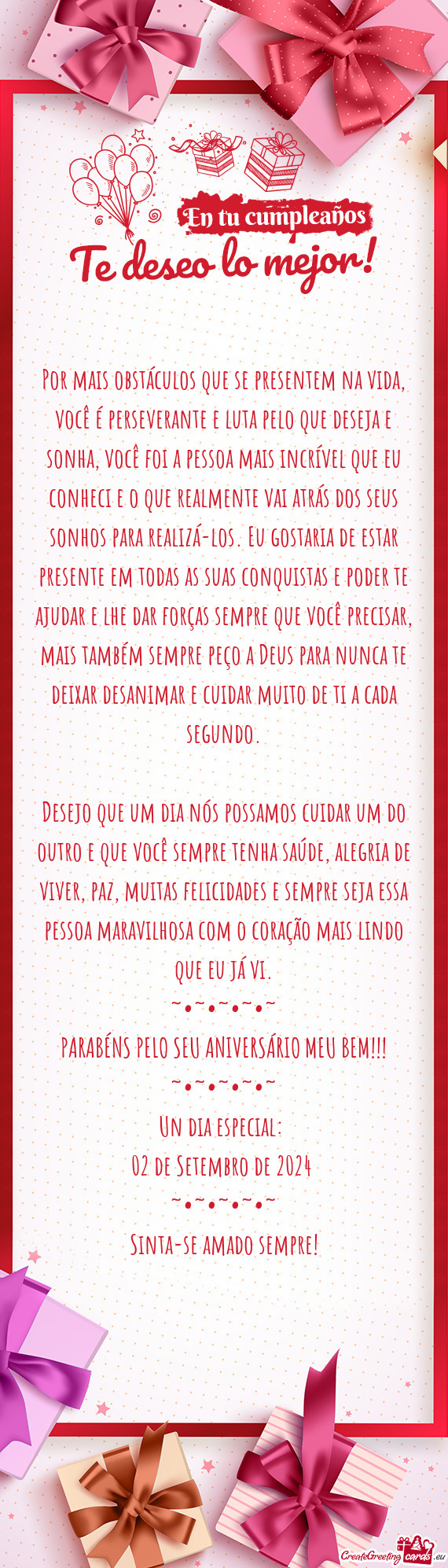 Por mais obstáculos que se presentem na vida, você é perseverante e luta pelo que deseja e sonha