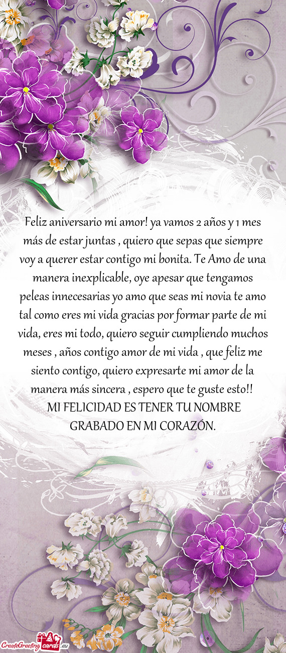 Pre voy a querer estar contigo mi bonita. Te Amo de una manera inexplicable, oye apesar que tengamos