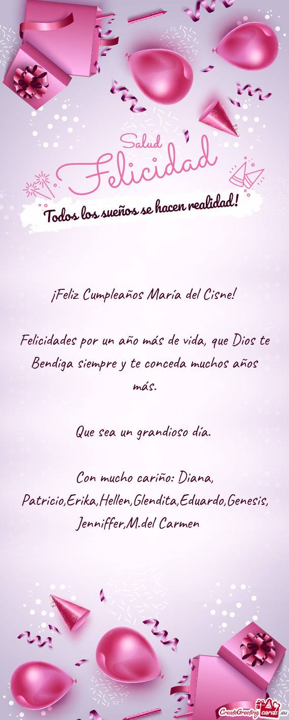 Que sea un grandioso día