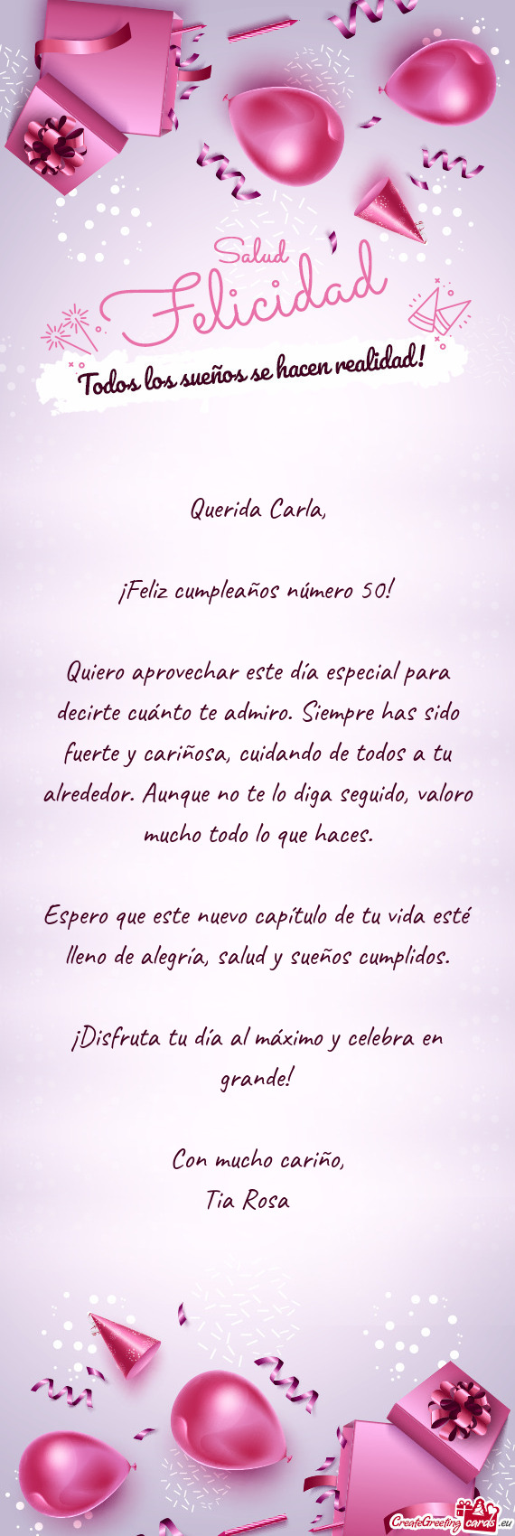 Querida Carla
