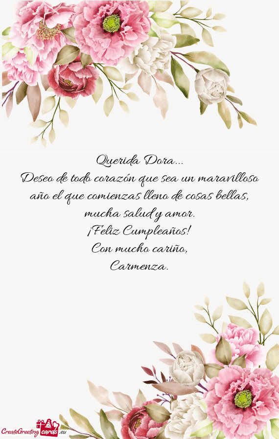 Querida Dora