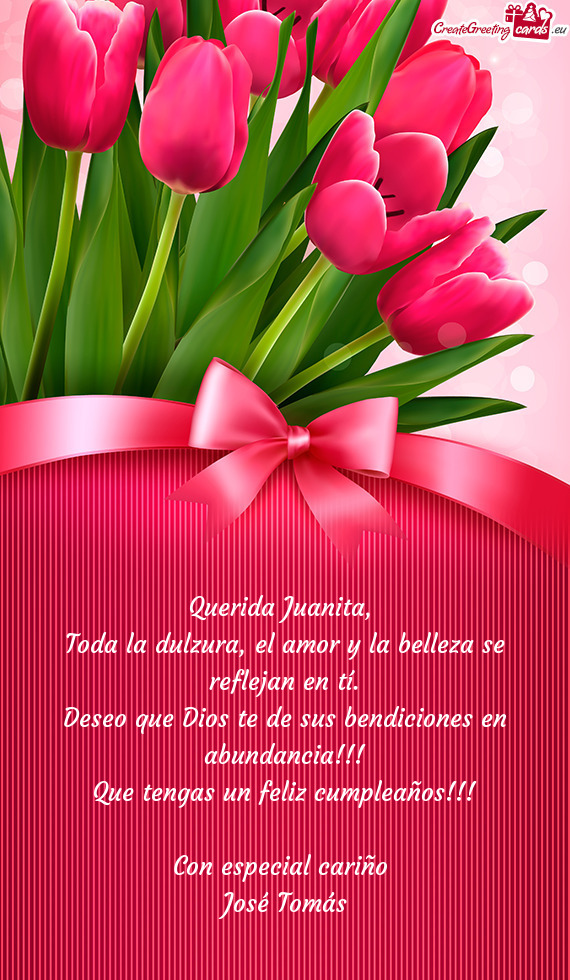 Querida Juanita