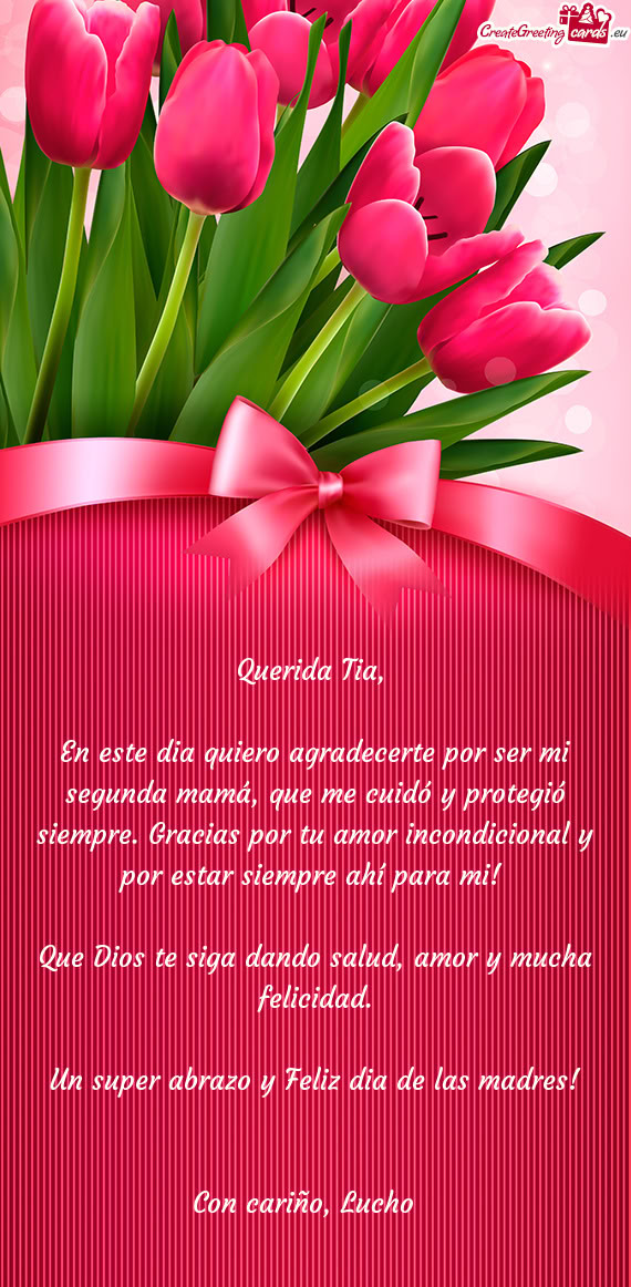 Querida Tia