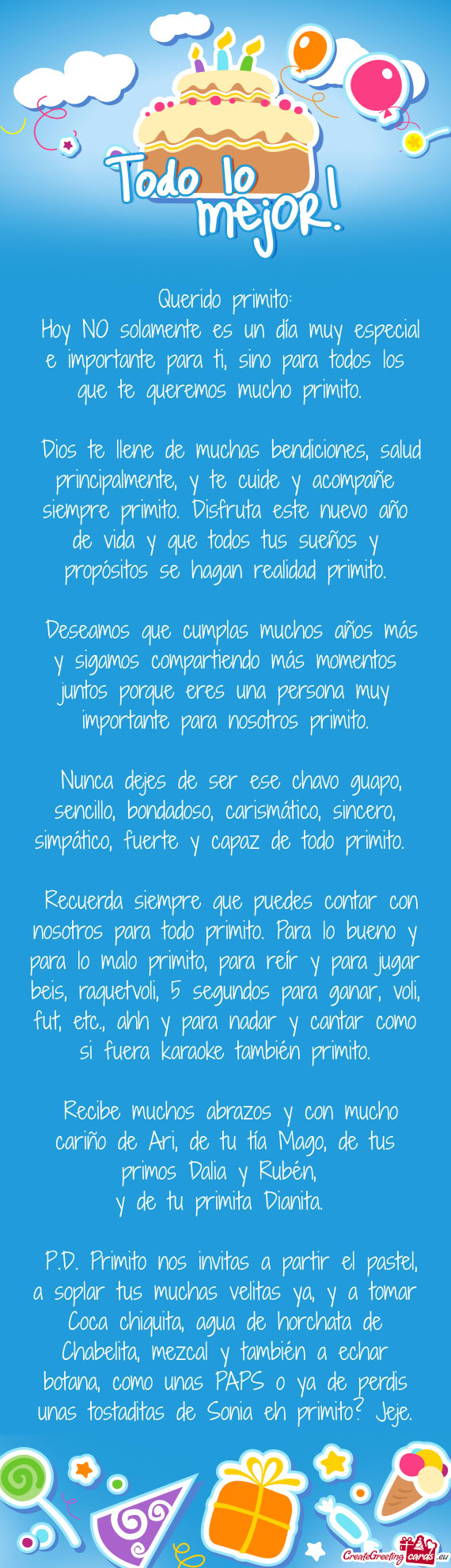 Querido primito