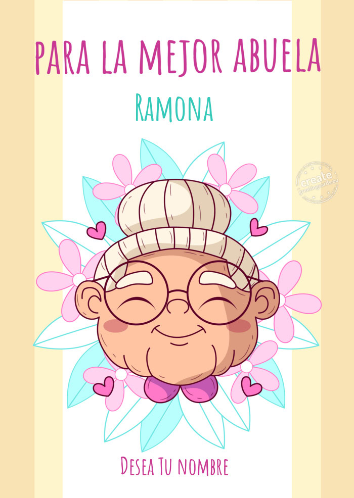 Ramona Desea Tu nombre