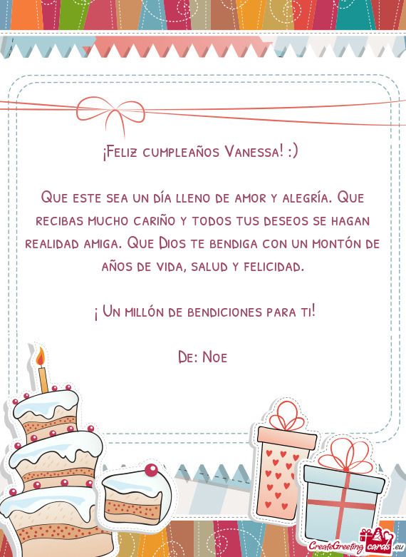 Realidad amiga. Que Dios te bendiga con un montón de años de vida, salud y felicidad