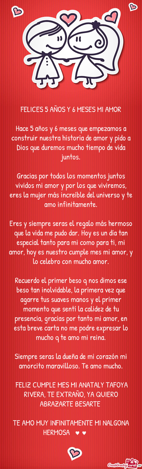 Recuerdo el primer beso q nos dimos ese beso tan inolvidable, la primera vez que agarre tus suaves m