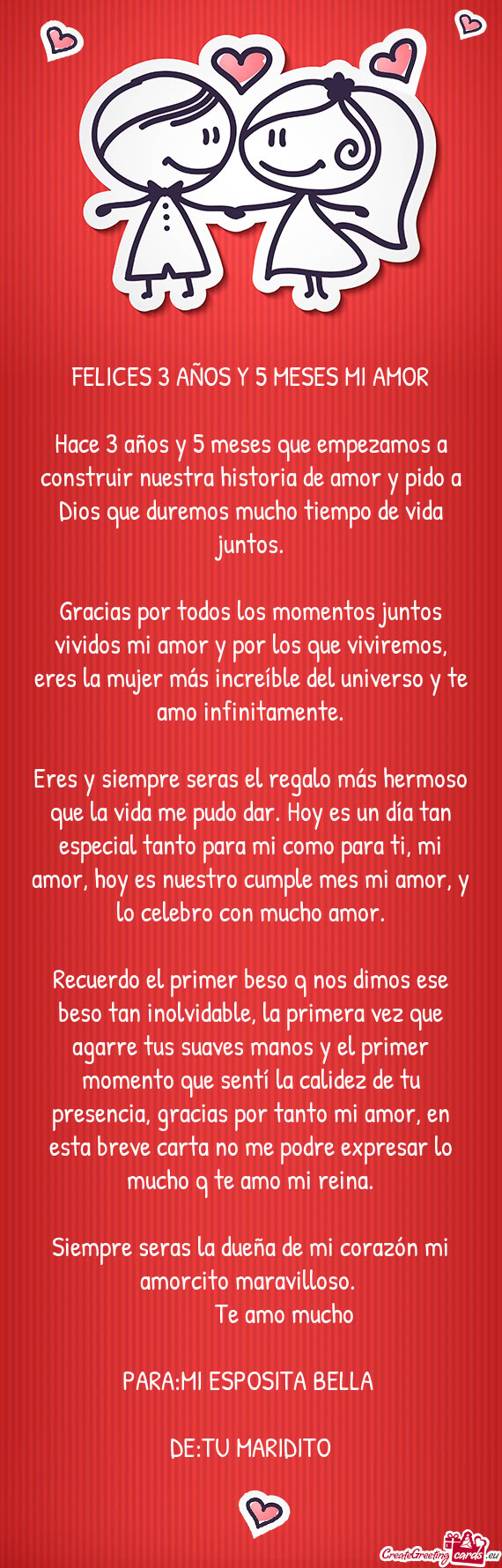 Reve carta no me podre expresar lo mucho q te amo mi reina