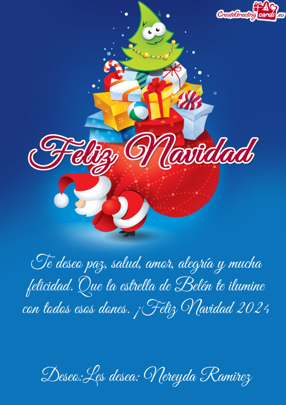 S esos dones. ¡Feliz Navidad 2024