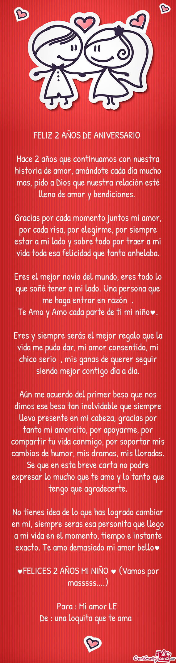 S que nuestra relación esté lleno de amor y bendiciones