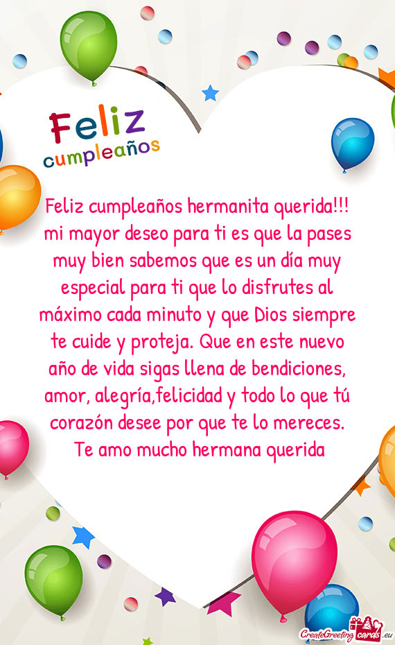 S un día muy especial para ti que lo disfrutes al máximo cada minuto y que Dios siempre te cuide y
