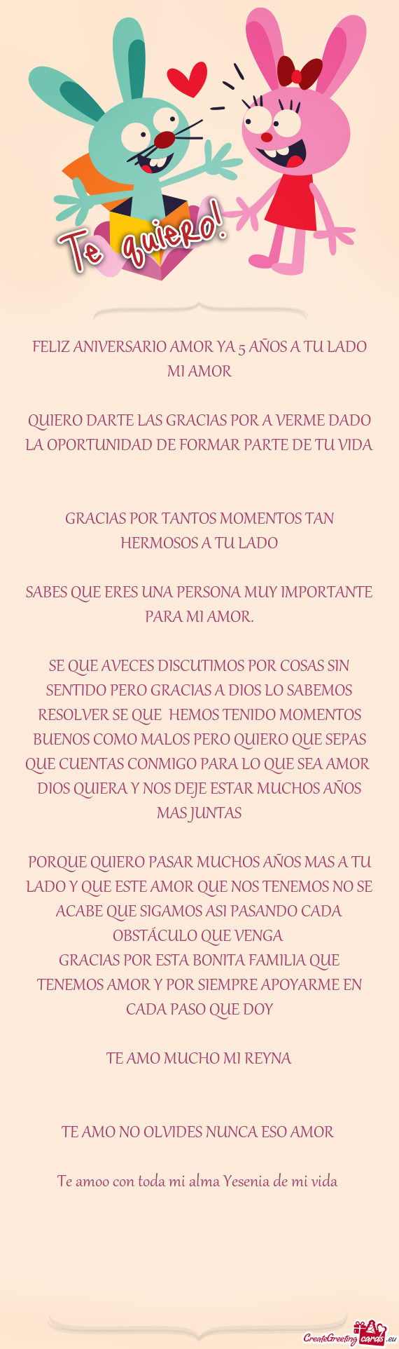 SABES QUE ERES UNA PERSONA MUY IMPORTANTE PARA MI AMOR