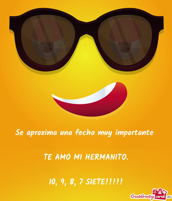 Se aproxima una fecha muy importante