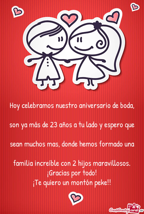Sean muchos mas, donde hemos formado una