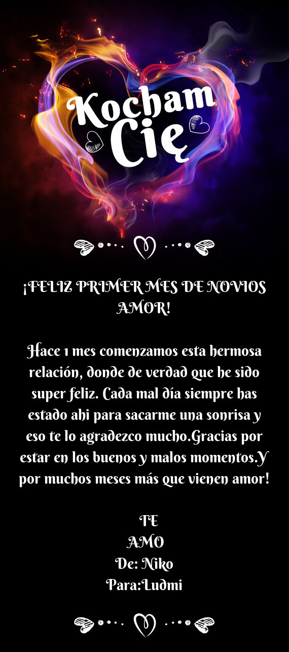 Siempre has estado ahi para sacarme una sonrisa y eso te lo agradezco mucho.Gracias por estar en lo